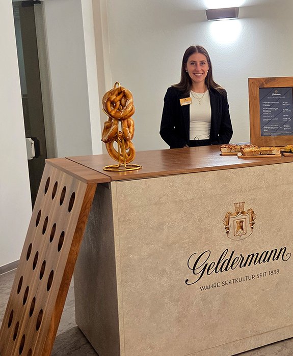 Speisen und Getränke beim Deutschen Sekttag 2026 bei Geldermann 