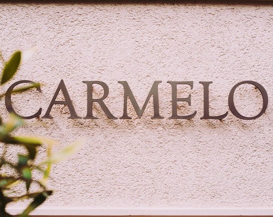 Geldermann En Route: Schriftzug Carmelo auf einer Hauswand