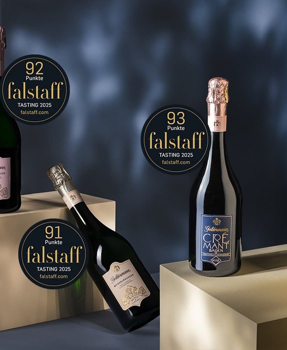 Falstaff Sparkling Special 2025: Drei ausgezeichnete Geldermann Cuvées